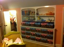 Cubbies in Nursery