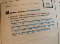 How Animals Talk written response