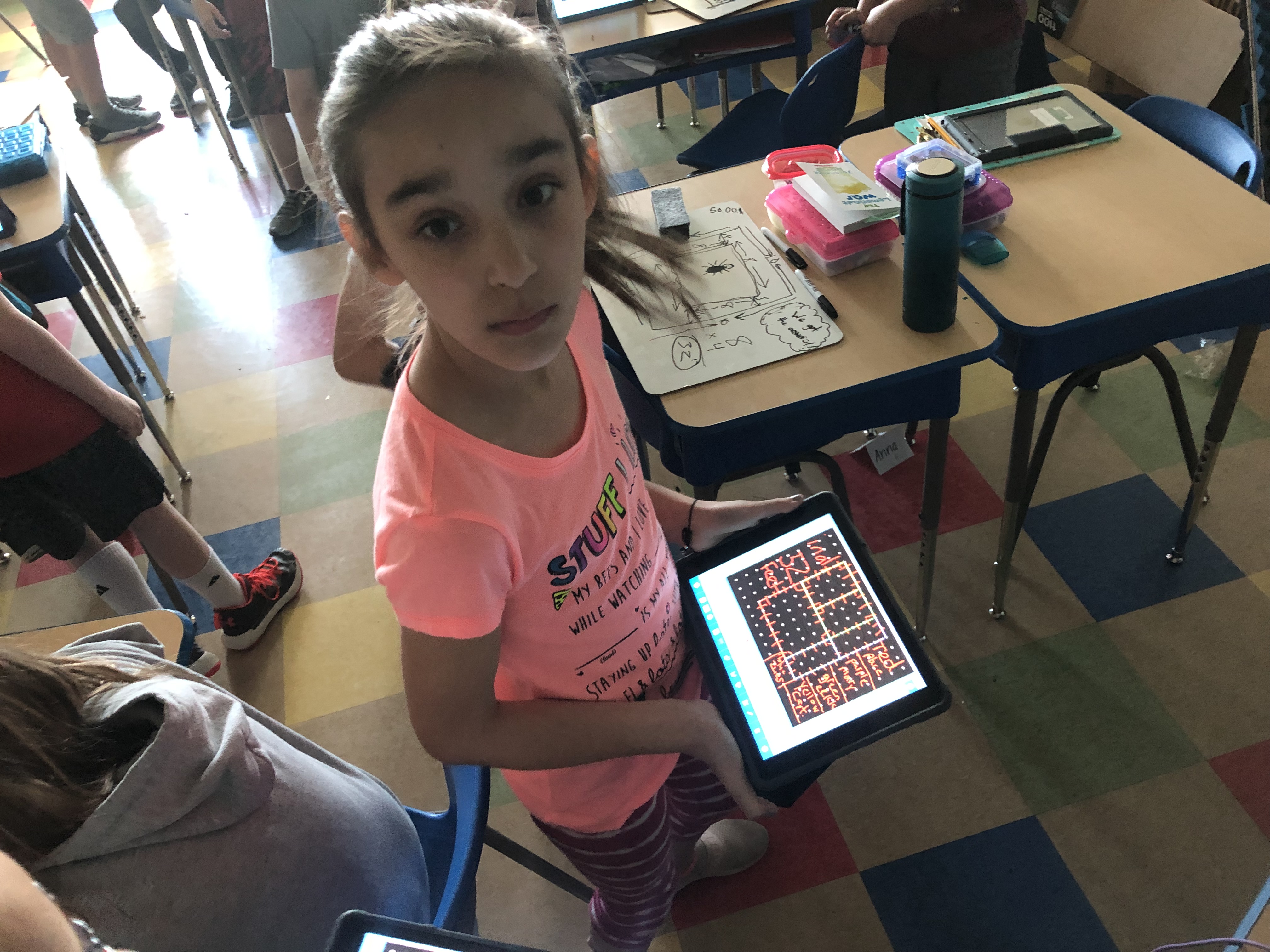 perimeter of 5 spaces